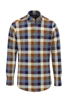 Fynch Hatton Check Brushed Cotton Long Sleeve Shirt