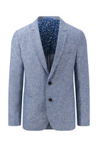 Fynch Hatton Linen Melange Blazer - Summer Breeze