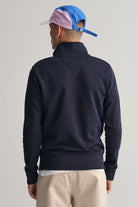 GANT Original Half Zip Sweatshirt - Evening Blue