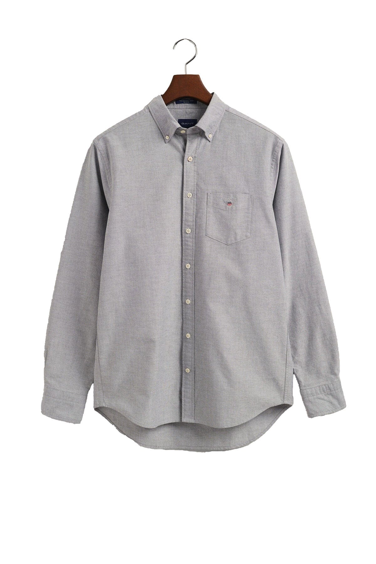 GANT Regular Fit Oxford Shirt - Washed Out Black