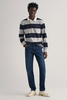 GANT Slim Gant Jeans - Dark Blue Worn In