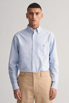 GANT Slim Oxford Shirt - Light Blue