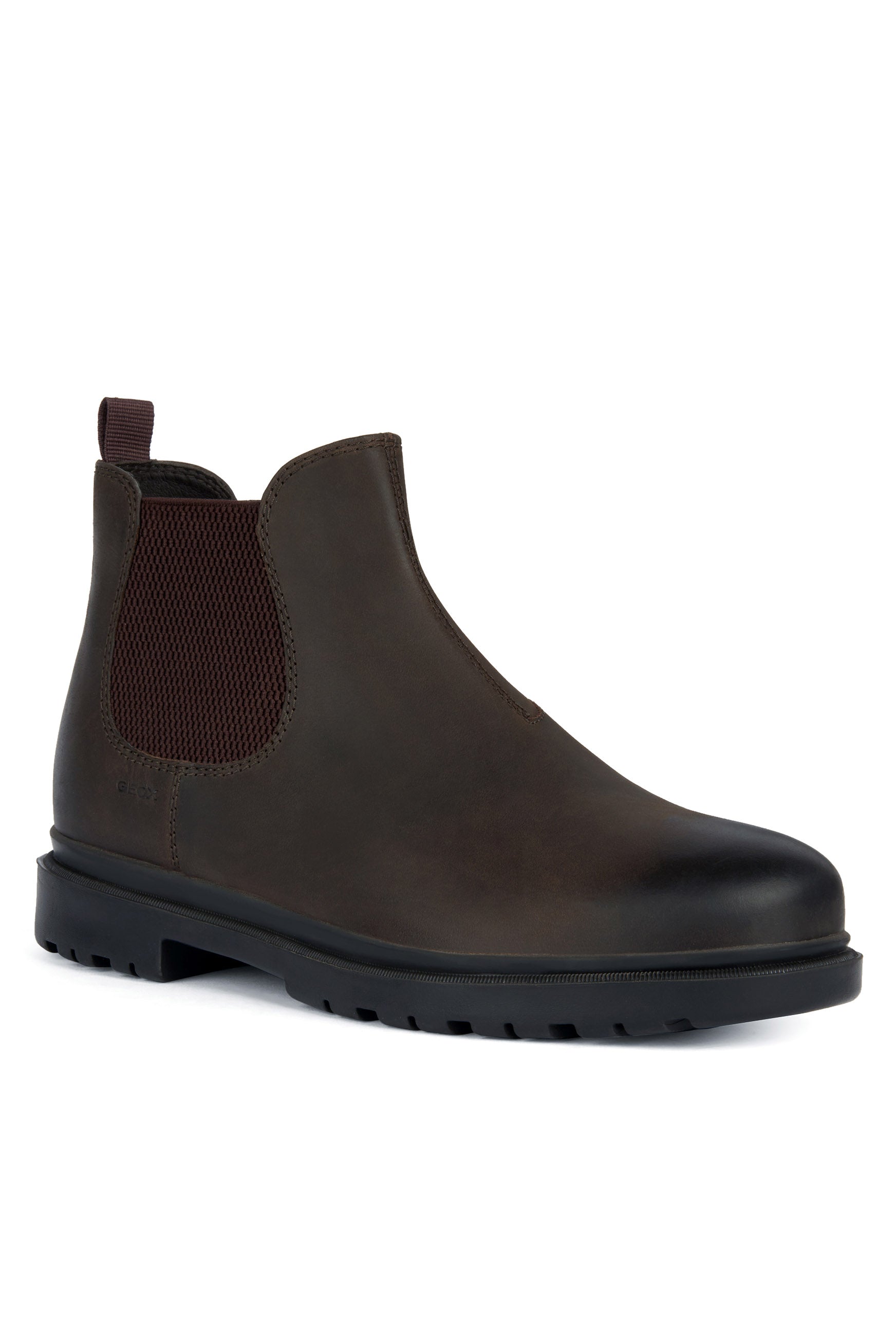 Geox Andalo Chelsea Boots - Coffee/Bordeaux