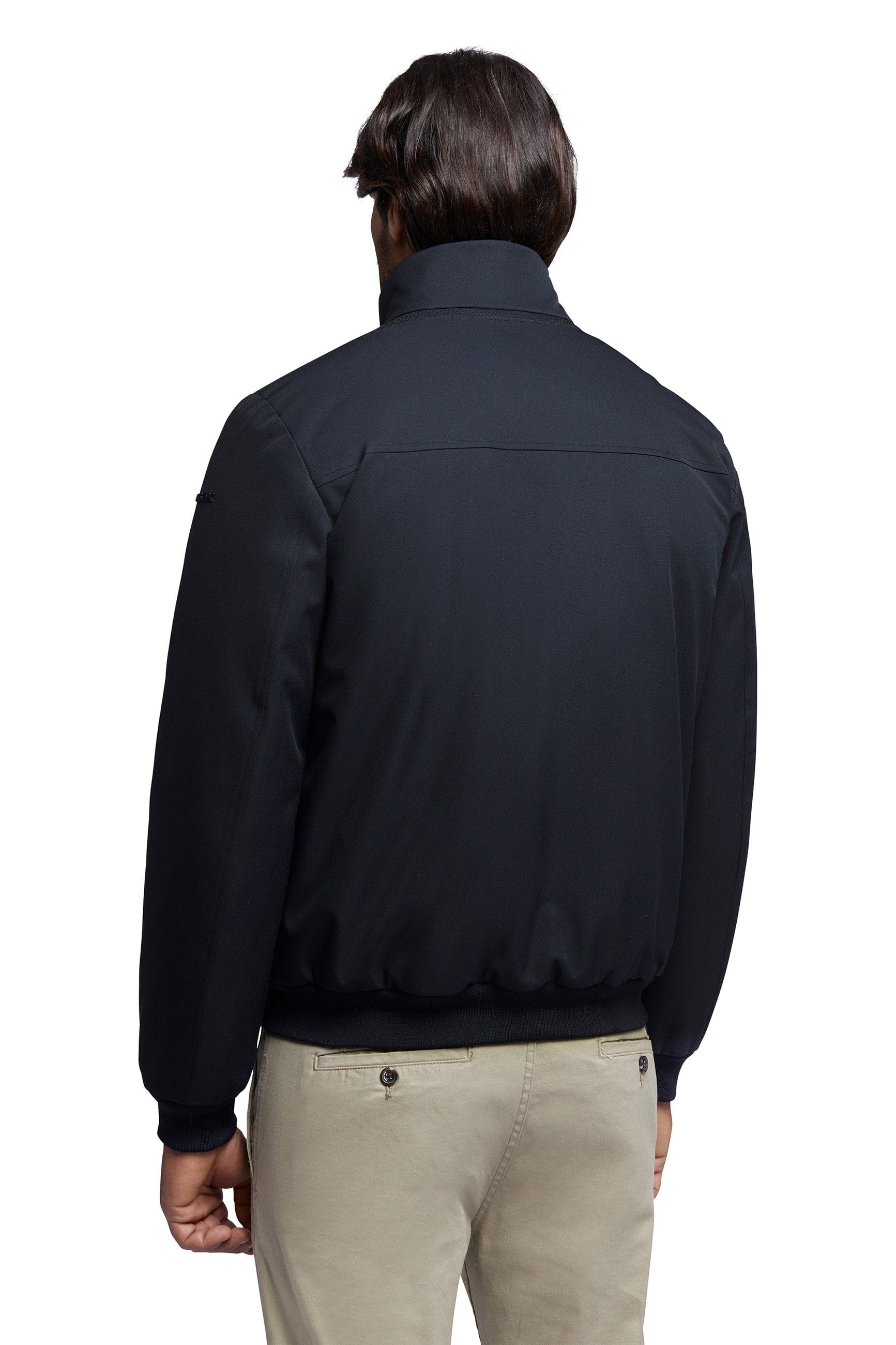 Geox Men's Vincit Bomber Jacket - Sky Captain