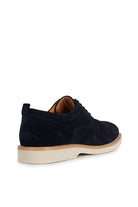 Geox Mens Gubbio Suede Shoes - Navy