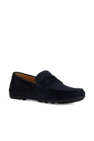 Geox Mens Kosmopolis Suede + Grip Loafers - Navy