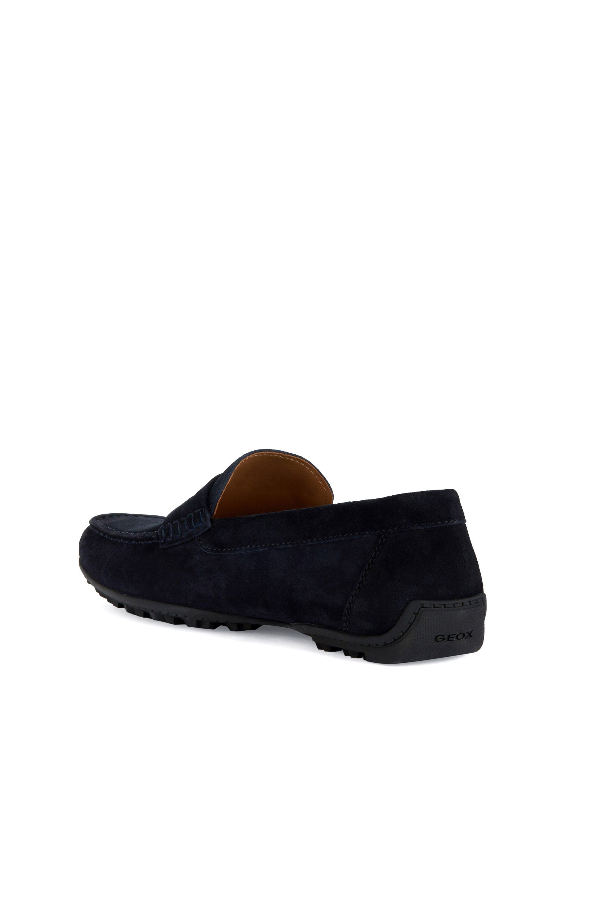 Geox Mens Kosmopolis Suede + Grip Loafers - Navy