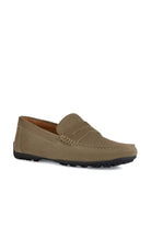 Geox Mens Kosmopolis Suede X-Grip Loafer - Musk