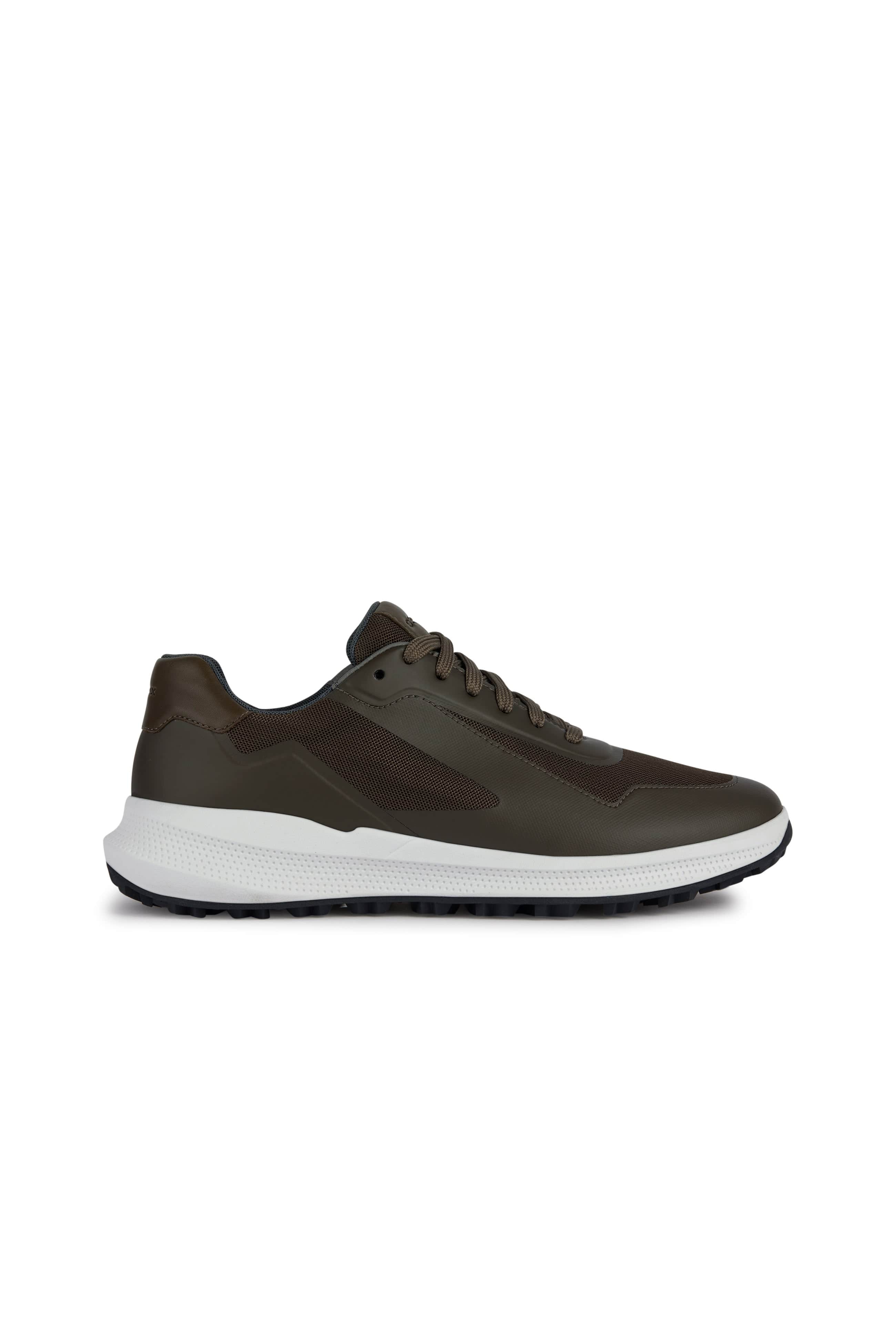 Geox Mens Pg1X Trainers - Dark Olive