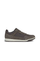 Geox Mens Spherica Ec3 Suede Trainers - Taupe