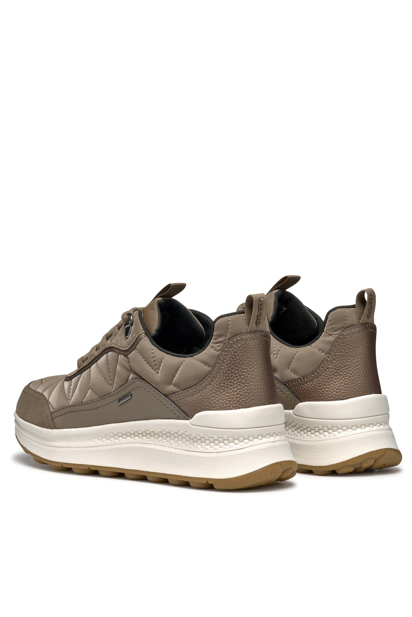 Geox Spherica Actif ABX Waterproof Trainers - Taupe