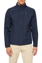 Geox Vincit Cotton Blend Jacket - Sky Captain