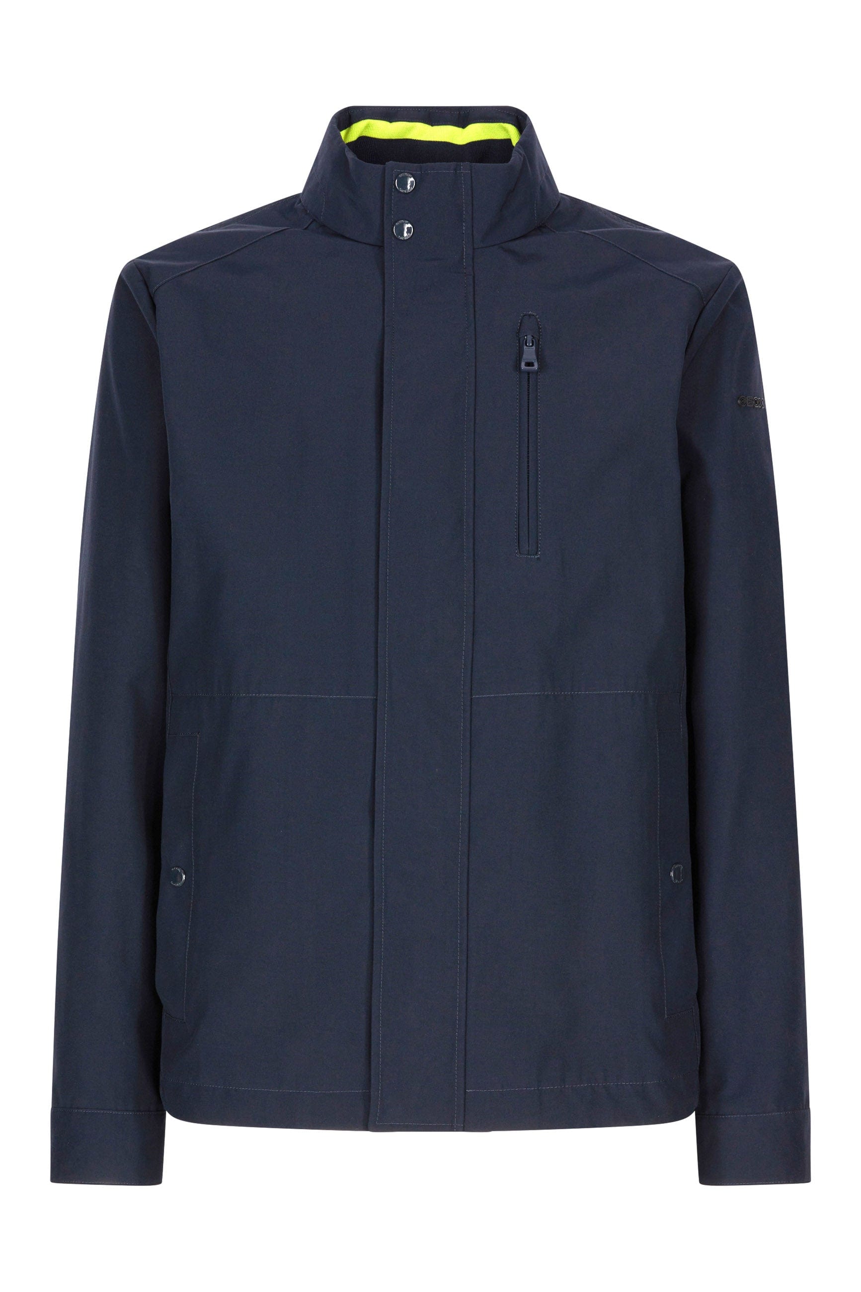 Geox Vincit Cotton Blend Jacket - Sky Captain