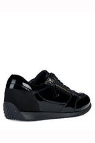 Geox Womens Calithe A Nappa & Suede Trainers - Black