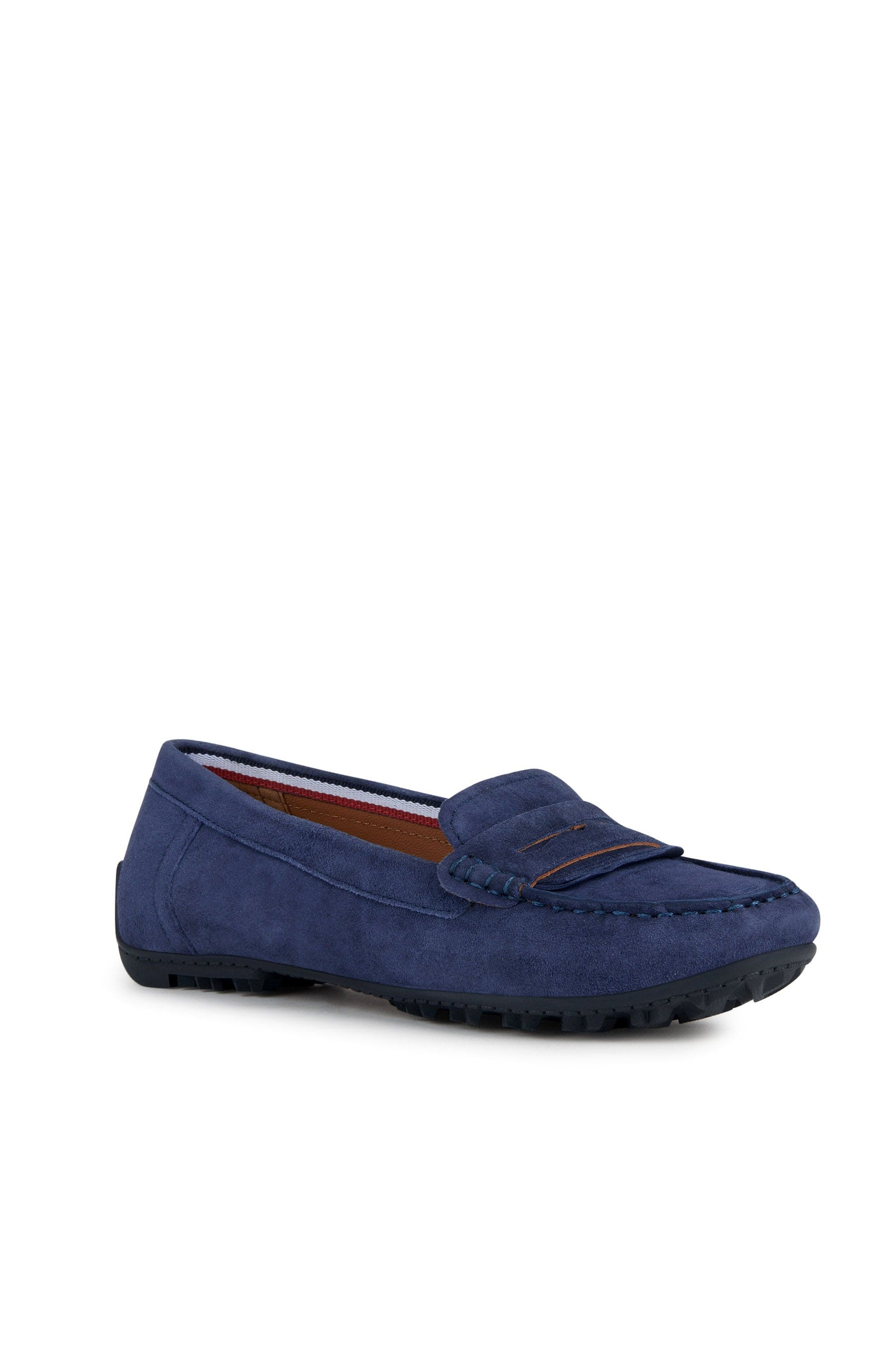 Geox Womens Kosmopolis + Grip Loafers - Navy