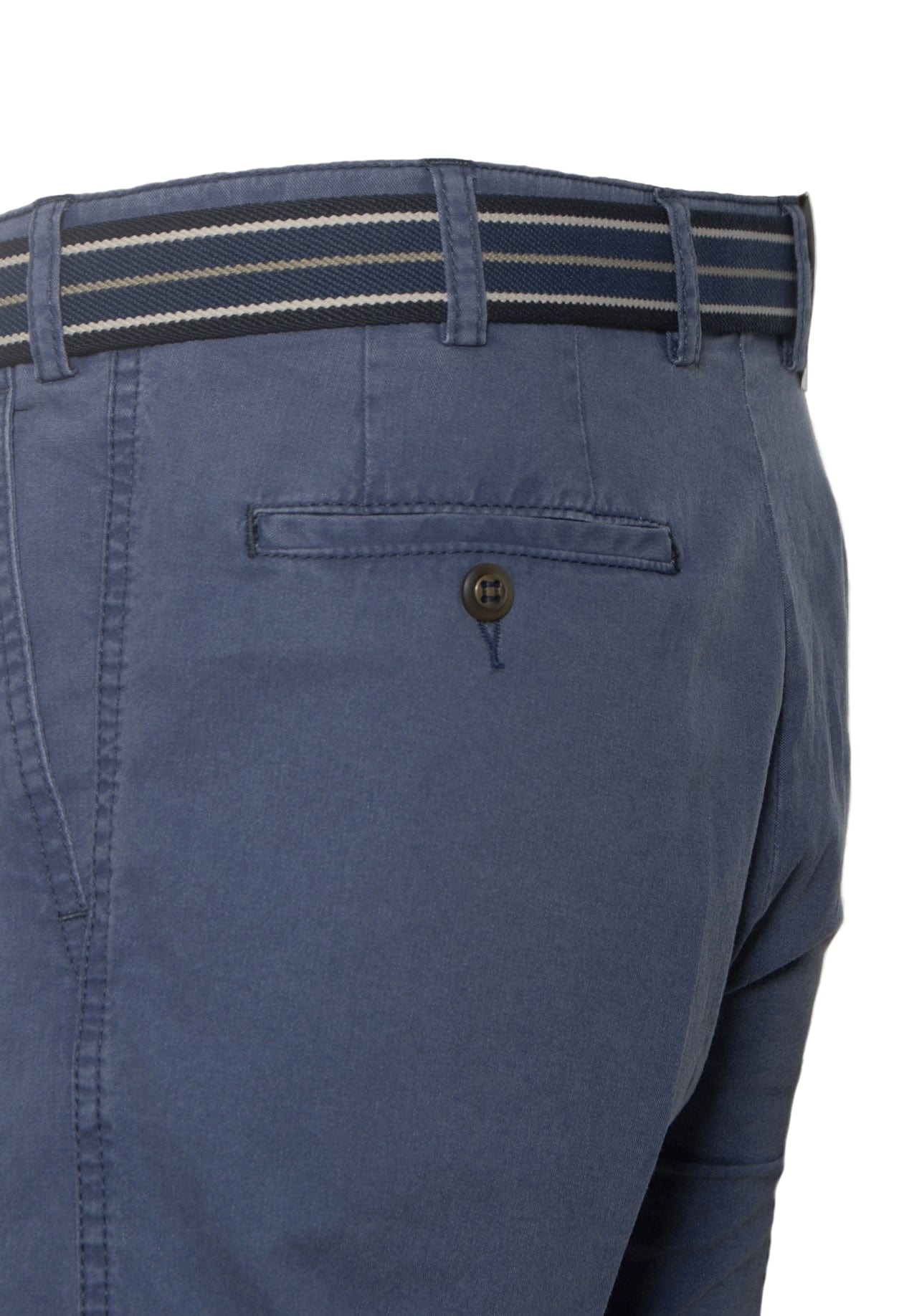 Gurteen Longford Chino Trousers - Airforce Blue