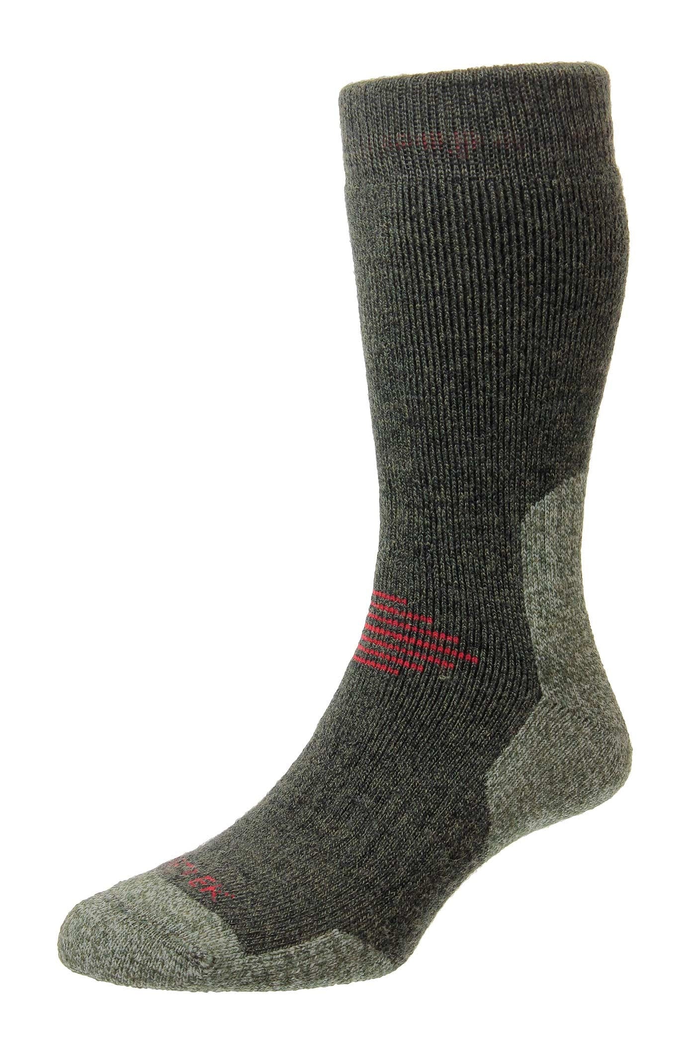 HJ Hall ProTrek Mountain Climb Walking Socks - Green/Grass