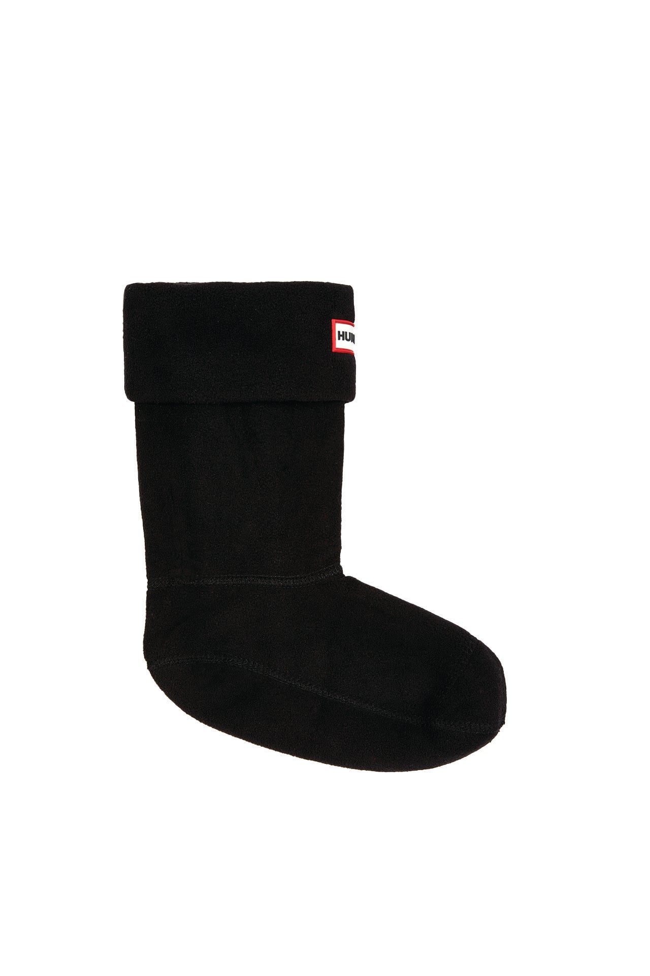 Hunter Recycled Fleece Short Boot Sock - Black