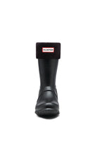 Hunter Recycled Fleece Short Boot Sock - Black