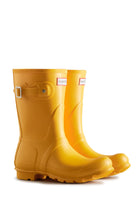 Hunter Womens Original Short Boot - Yellow