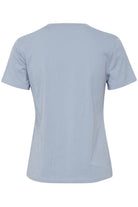 Ichi Runela Slogan T-Shirt - Forever Blue