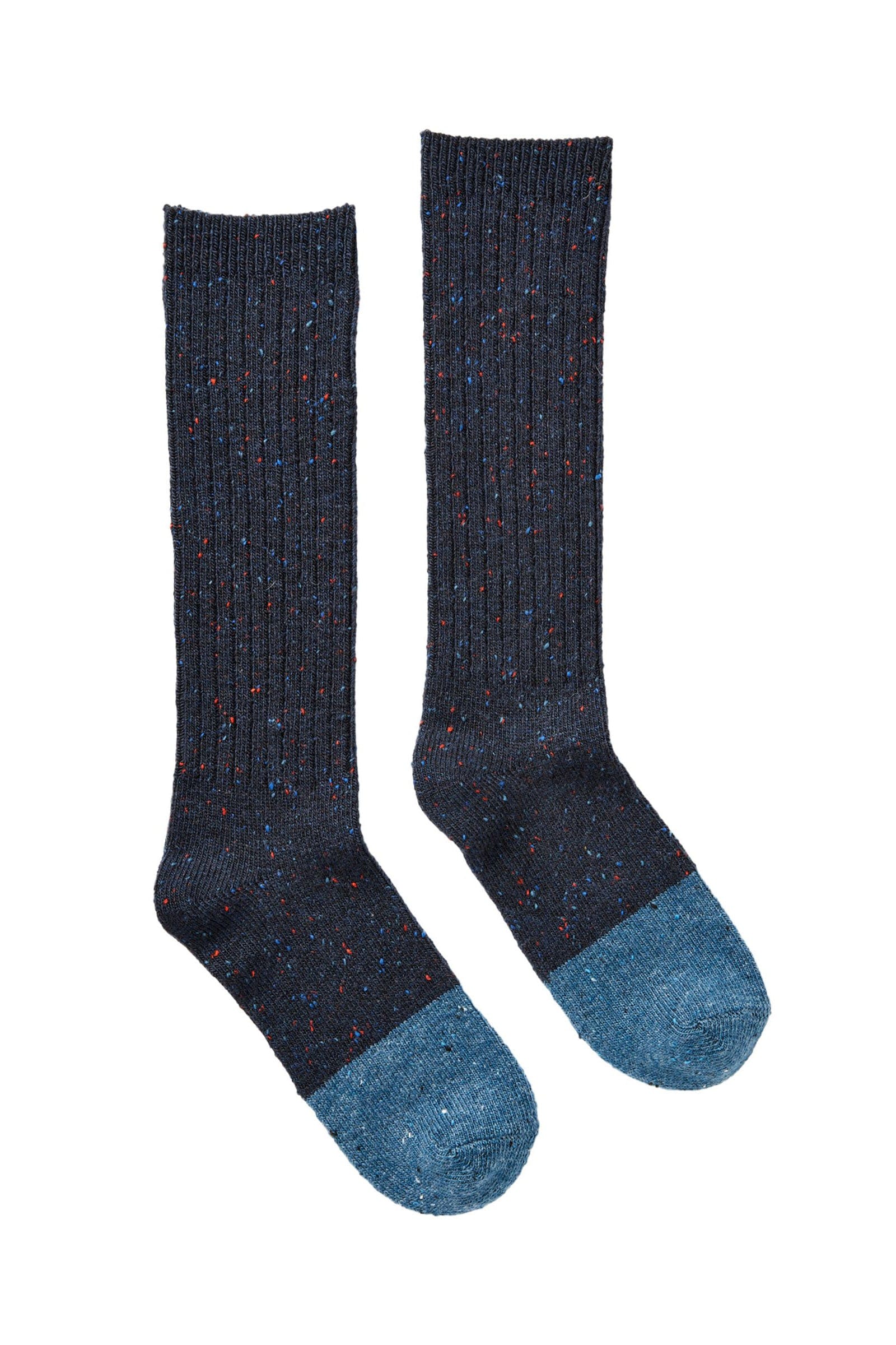 Joules Colourblock Wool Blend Boot Sock - French Navy 222518_FRNAVY_4-8