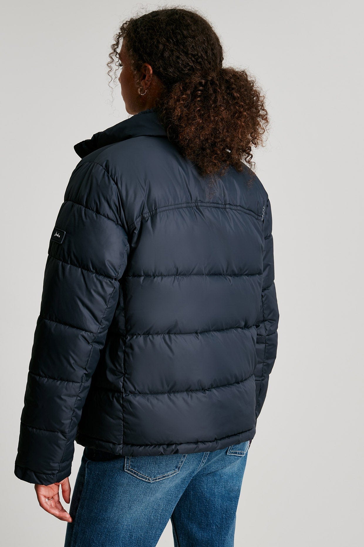 Joules Elberry Super Puffer Jacket - Marine Navy