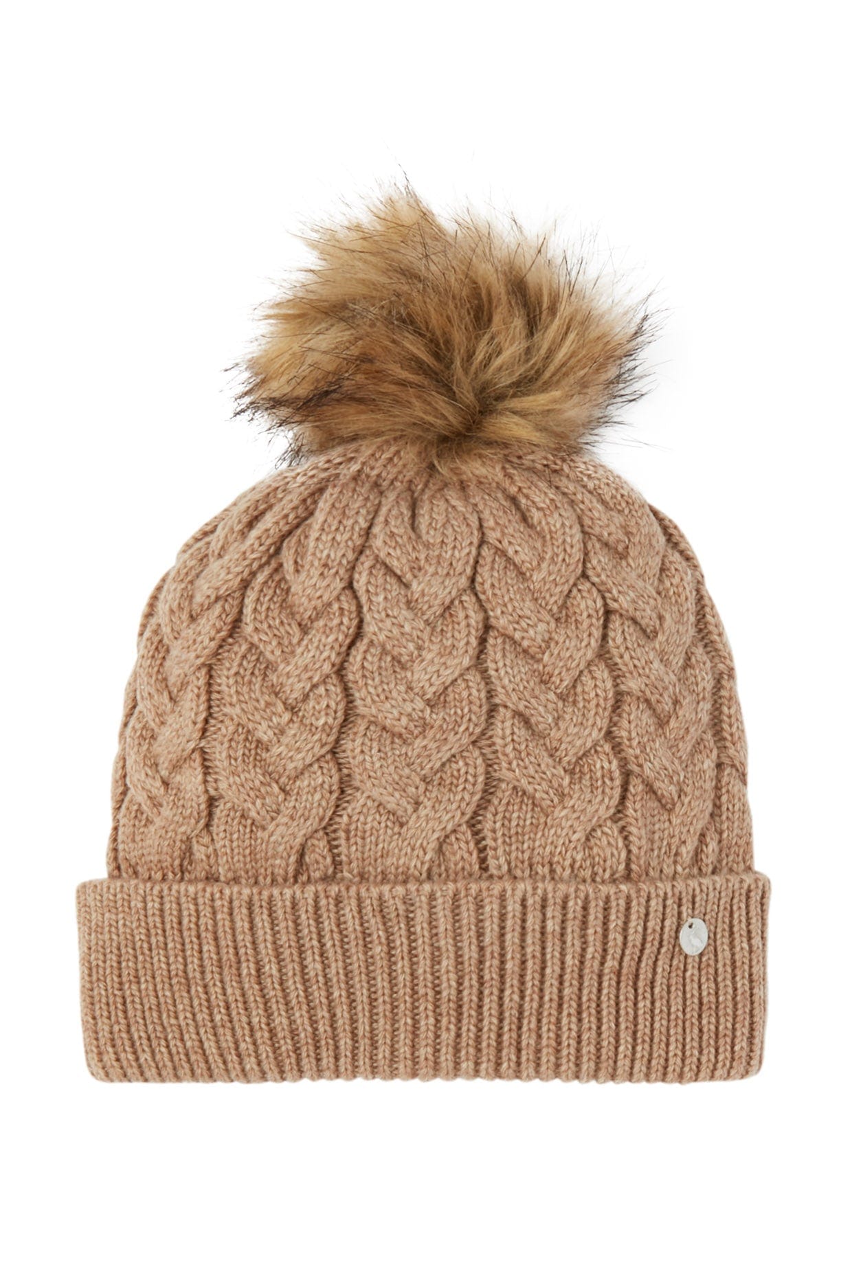 Joules Elena Cable Hat - Oat 217826_OAT_OS