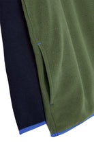 Joules Jaxon Colourblock Fleece - Navy Green