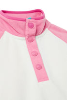 Joules Jaxon Colourblock Fleece - Pink Colour Block