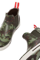 Joules Junior Rainwell Casual Slip On Welly - Camo Dino