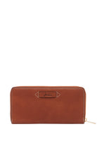 Joules Langton Heritage Leather Purse - Medium Tan 209035_MDMTAN_OS