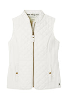 Joules Minx Quilted Gilet - Winter White