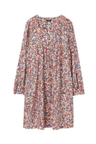 Joules Savannah Twill Mini Dress - Pink Bird Floral