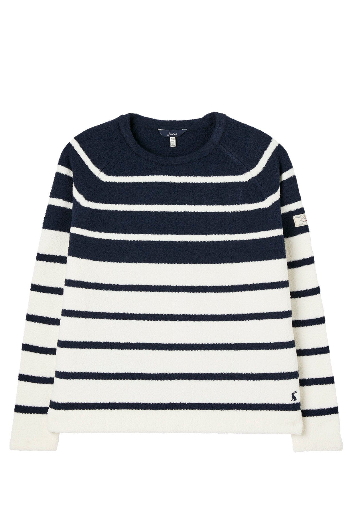 Joules Seaport Chenille Raglan Jumper - Navy Cream