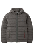 Joules Snug Showerproof Padded Jacket - Grey Marl