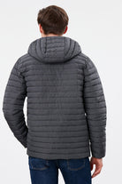 Joules Snug Showerproof Padded Jacket - Grey Marl