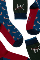 Joules Striking 3 Pack Cotton Socks - Game Animal 217743_GAMEANI_7-12