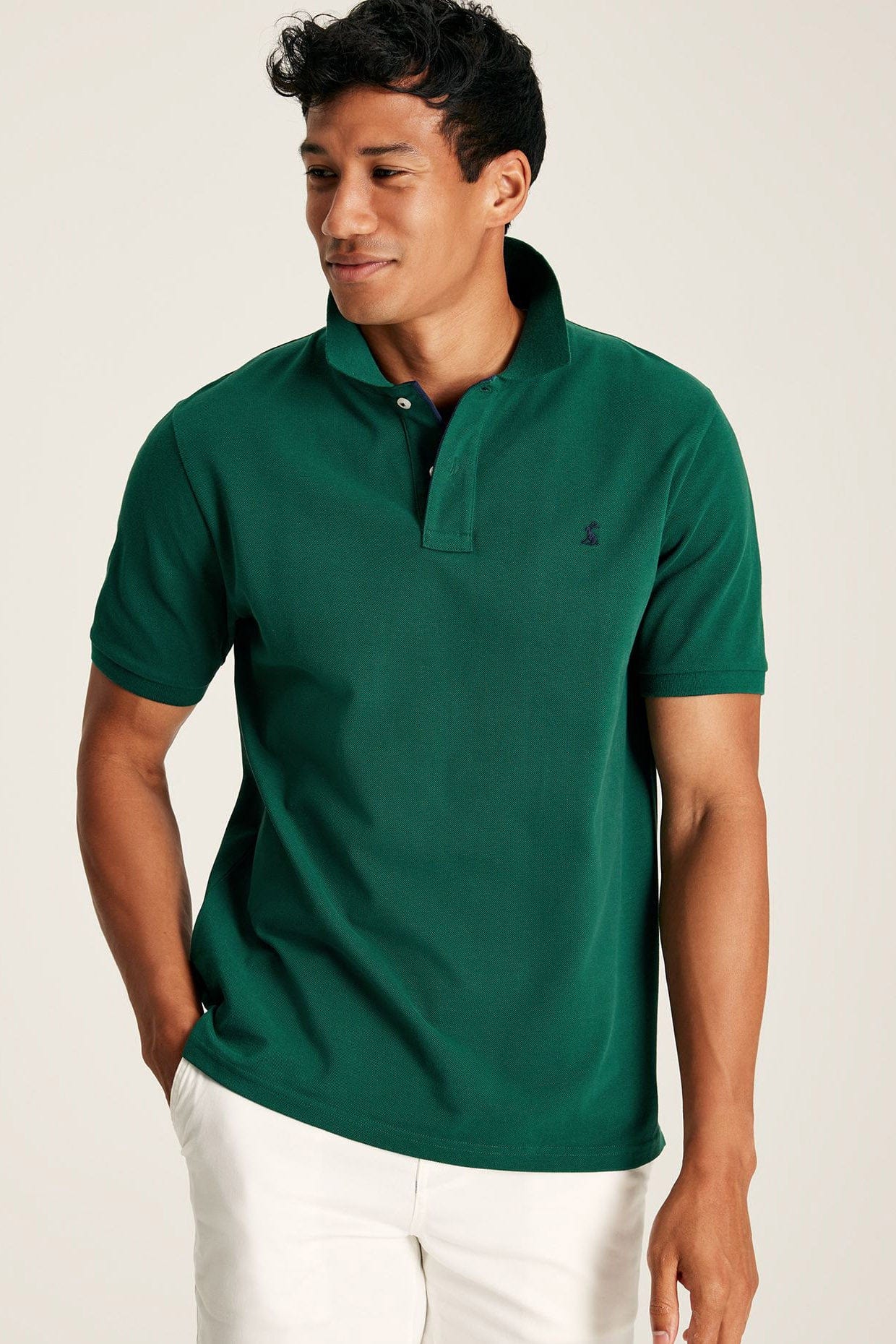 Joules Woody Classic Fit Polo Shirt - Botanical Green