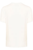 Kaffe Frida V-Neck T-Shirt - Chalk