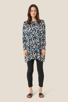 Masai Gael Printed Jersey Tunic - Moonlit Ocean