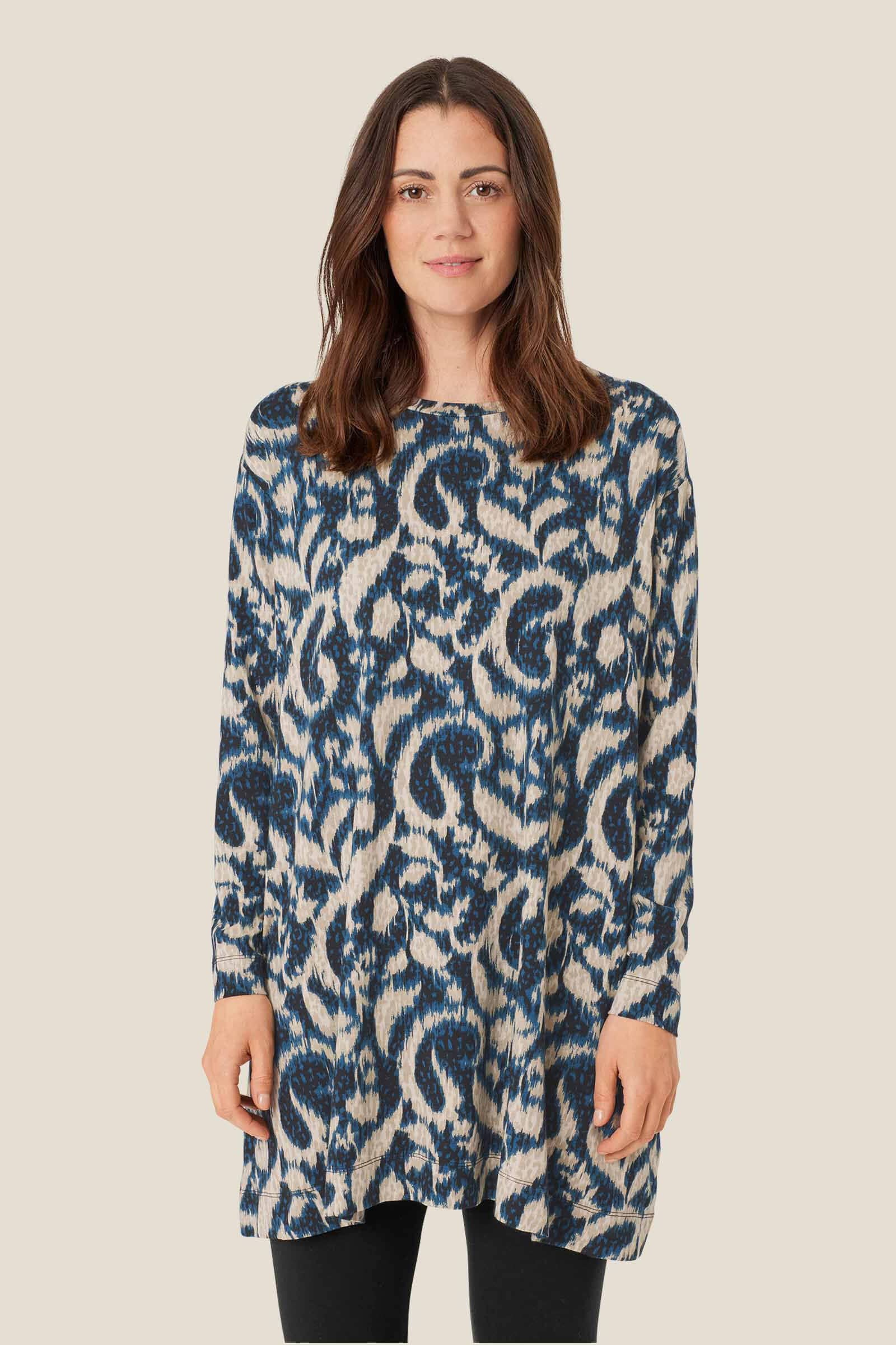 Masai Gael Printed Jersey Tunic - Moonlit Ocean