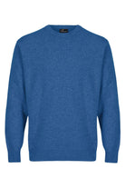 Massoti Lambswool Crew Neck Jumper - Royal