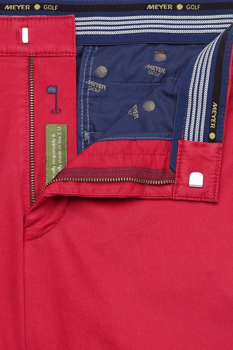 Meyer Augusta High Performance Golf Trousers - Red