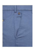 Meyer B-Palma Cotton Stretch Chino Shorts - Blue