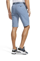 Meyer B-Palma Cotton Stretch Shorts - Washed Blue