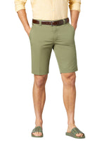 Meyer Cotton Stretch Shorts - Olive