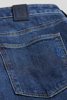 Meyer M5 Regular Stretch Denim Jeans - Stone Blue