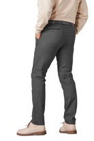 Meyer New York Two Colour Cotton Stretch Chinos - Grey