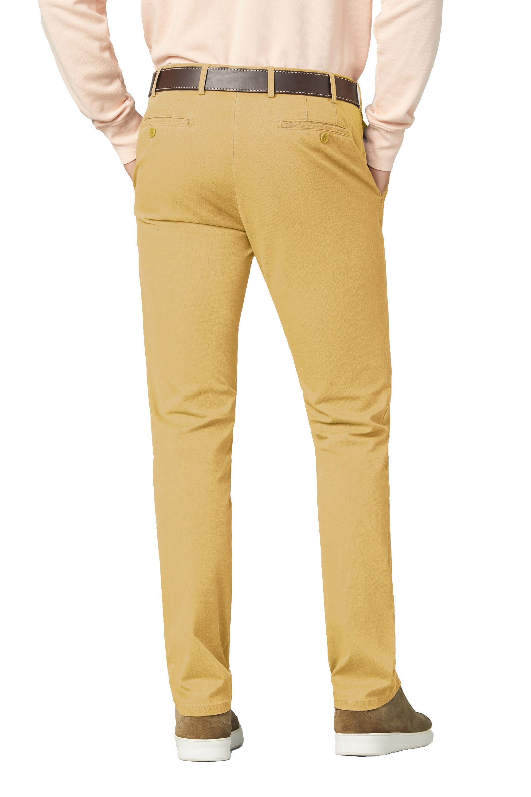 Meyer Rio Stretch Light Cotton Twill Chinos - Corn